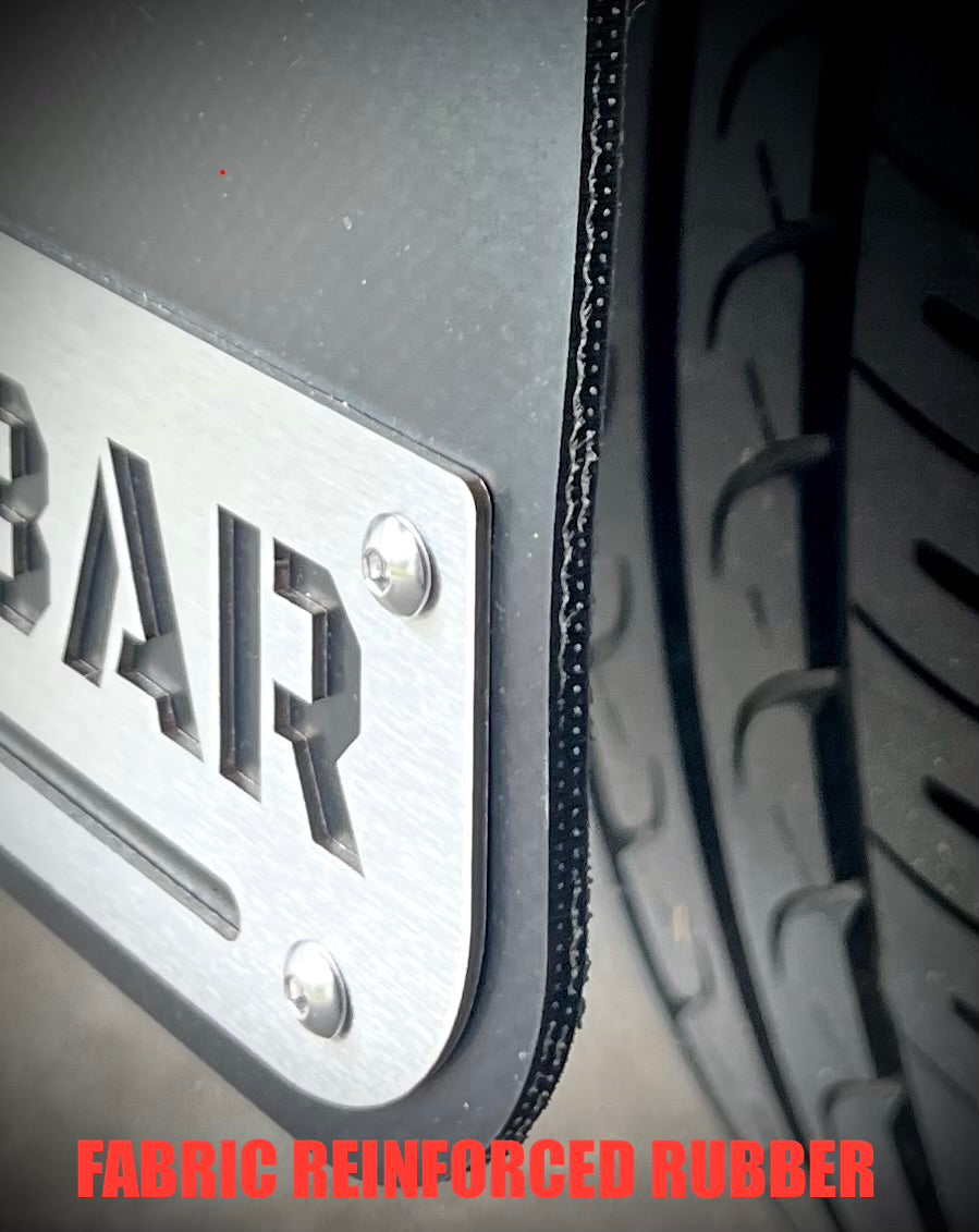 SAMBAR - English & Japanese - 2 Count Rear Mudflaps KS4/KS3 Truck