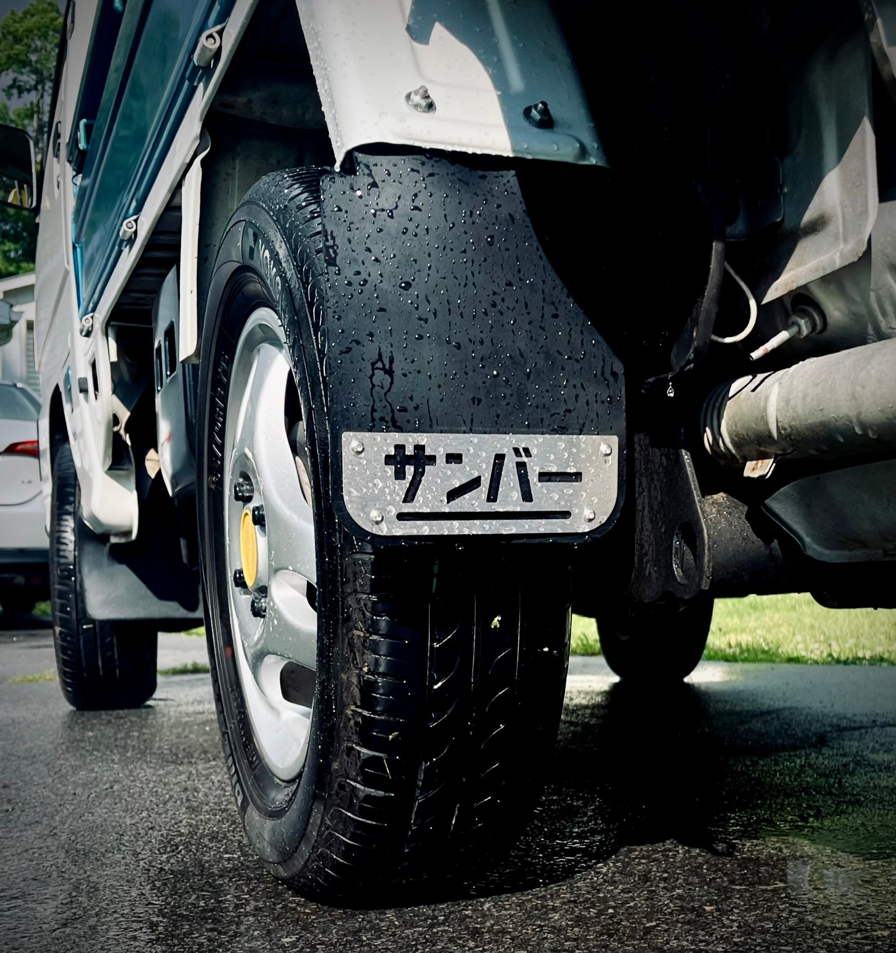 SAMBAR - Japanese - 2 Count Rear Mudflaps KS4/KS3 Truck